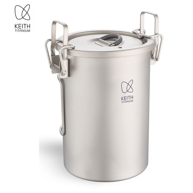 Camping Cooking Kettle - KEITH Czajnik do gotowania ryżu z