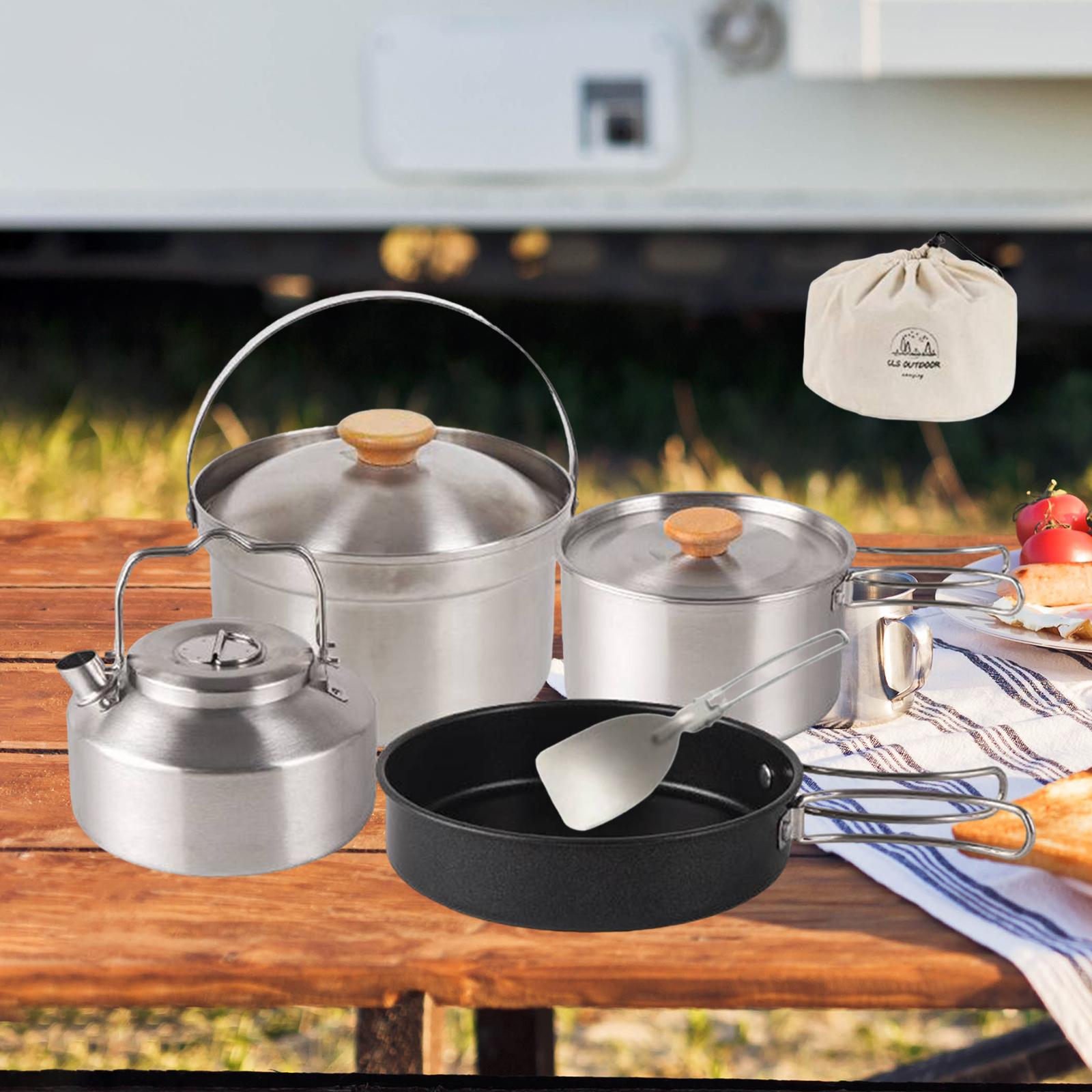 Camping Cooking Kettle - Naczynia kempingowe, sprzęt kuchenny, przenośna patelnia