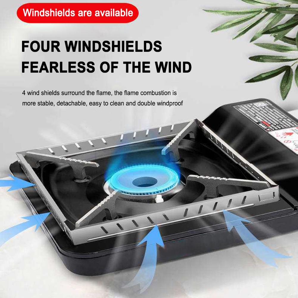 Camping Cooking Wind Blocker - Osłona przeciwwiatrowa do kuchenki kempingowej, odłączana