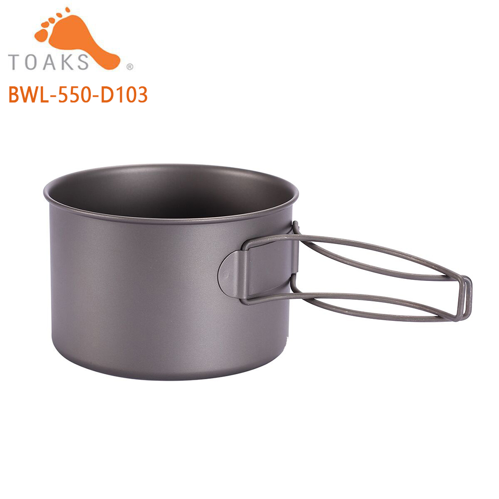 TOAKS BWL-550 Camping tytanowa – Camping Cooking Utensils Kit recenzja i cena