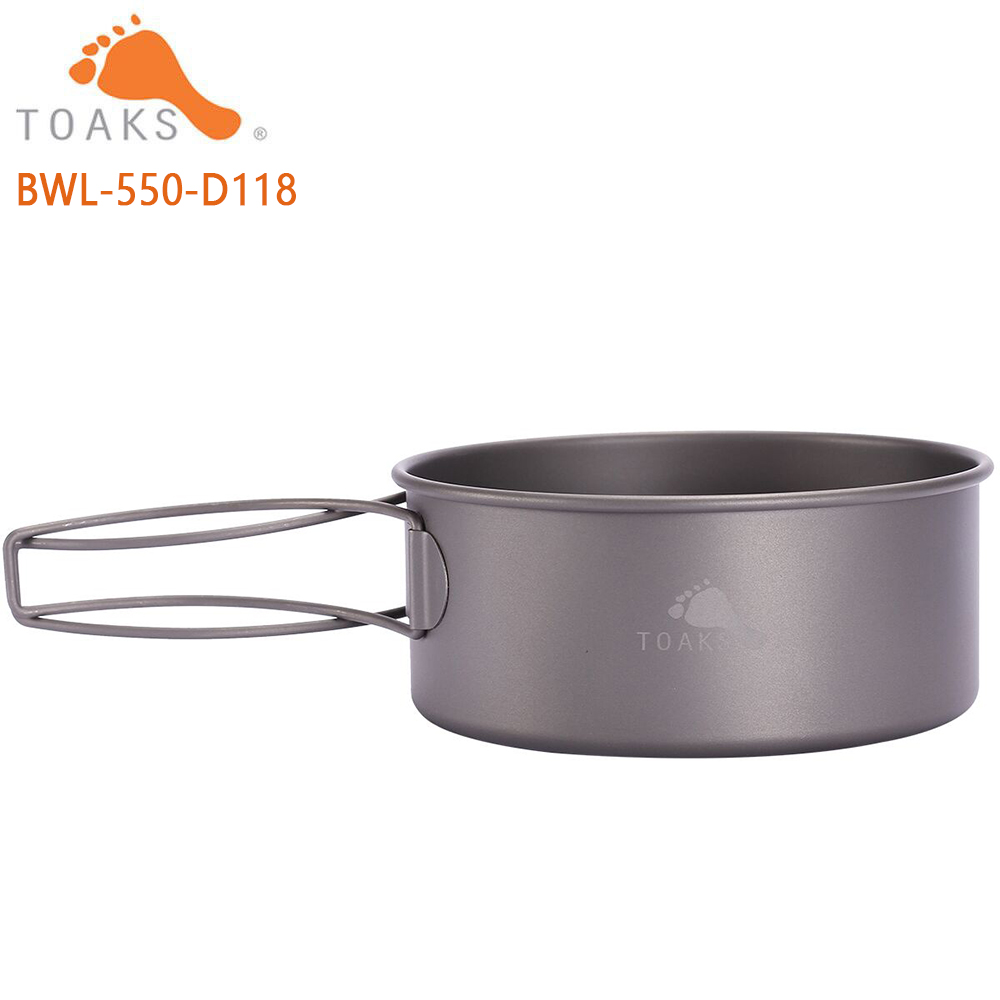 TOAKS BWL-550 Camping tytanowa – Camping Cooking Utensils Kit recenzja i cena