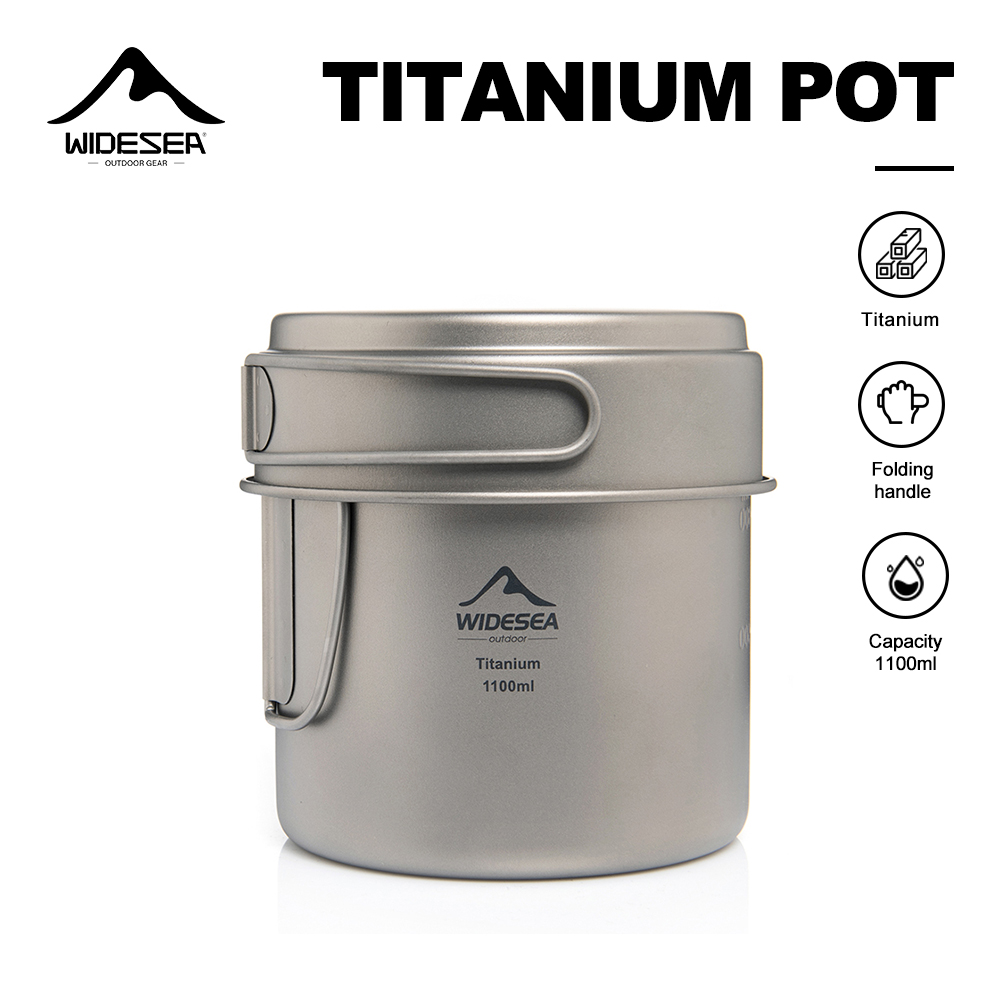Widesea Ultralekki Tytanowy Ga – Camping Cooking Utensils Kit recenzja i cena