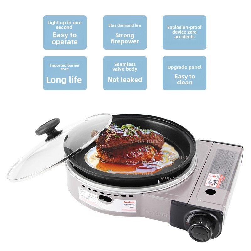 Przenośna, wiatroodporna kuche – Camping Cooking Gas Stove recenzja i cena