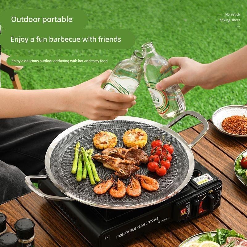 Wielofunkcyjna patelnia grillo – Camping Cooking Gas Stove recenzja i cena