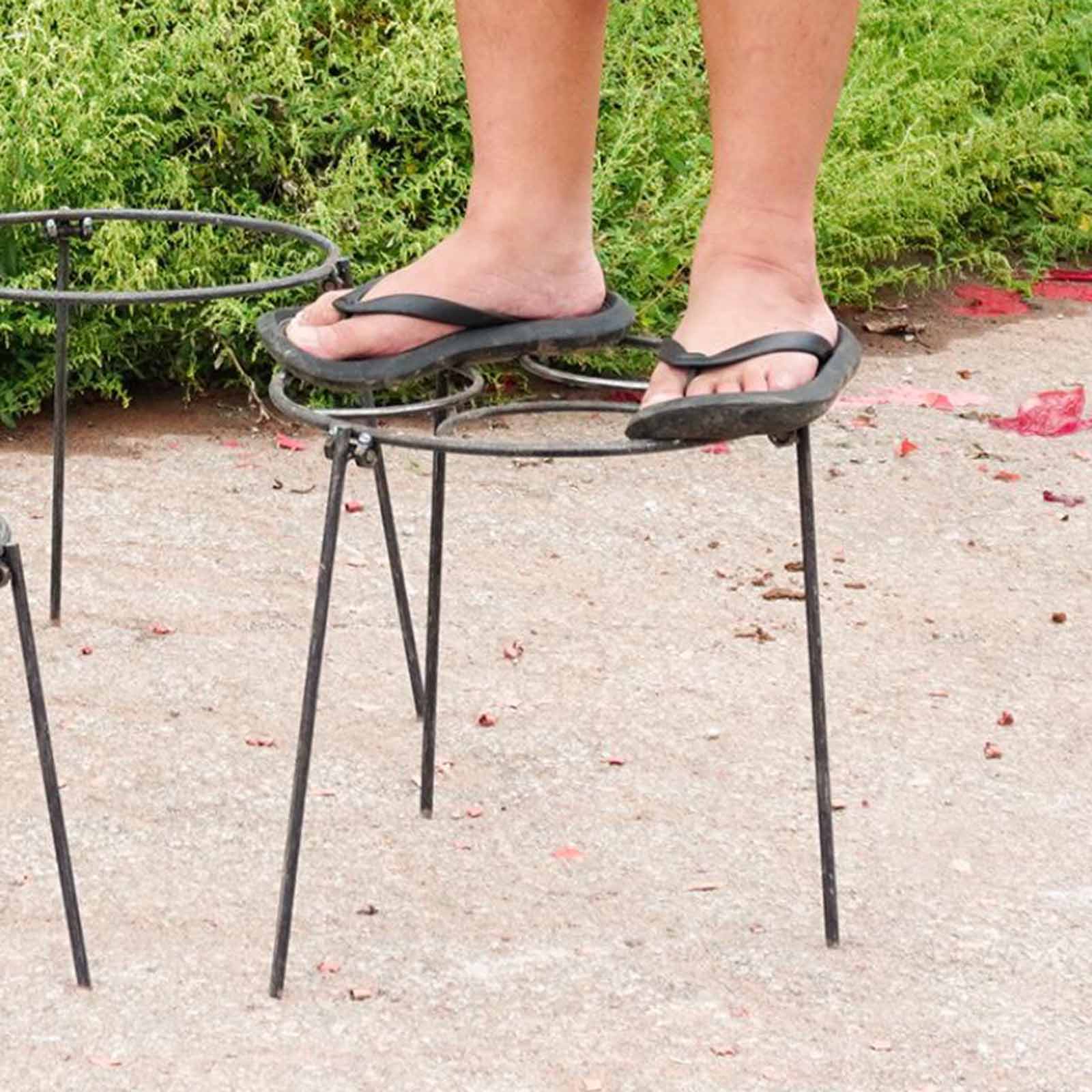 Składany grill trójnożny na og – Camping Cooking Pot Tripod recenzja i cena