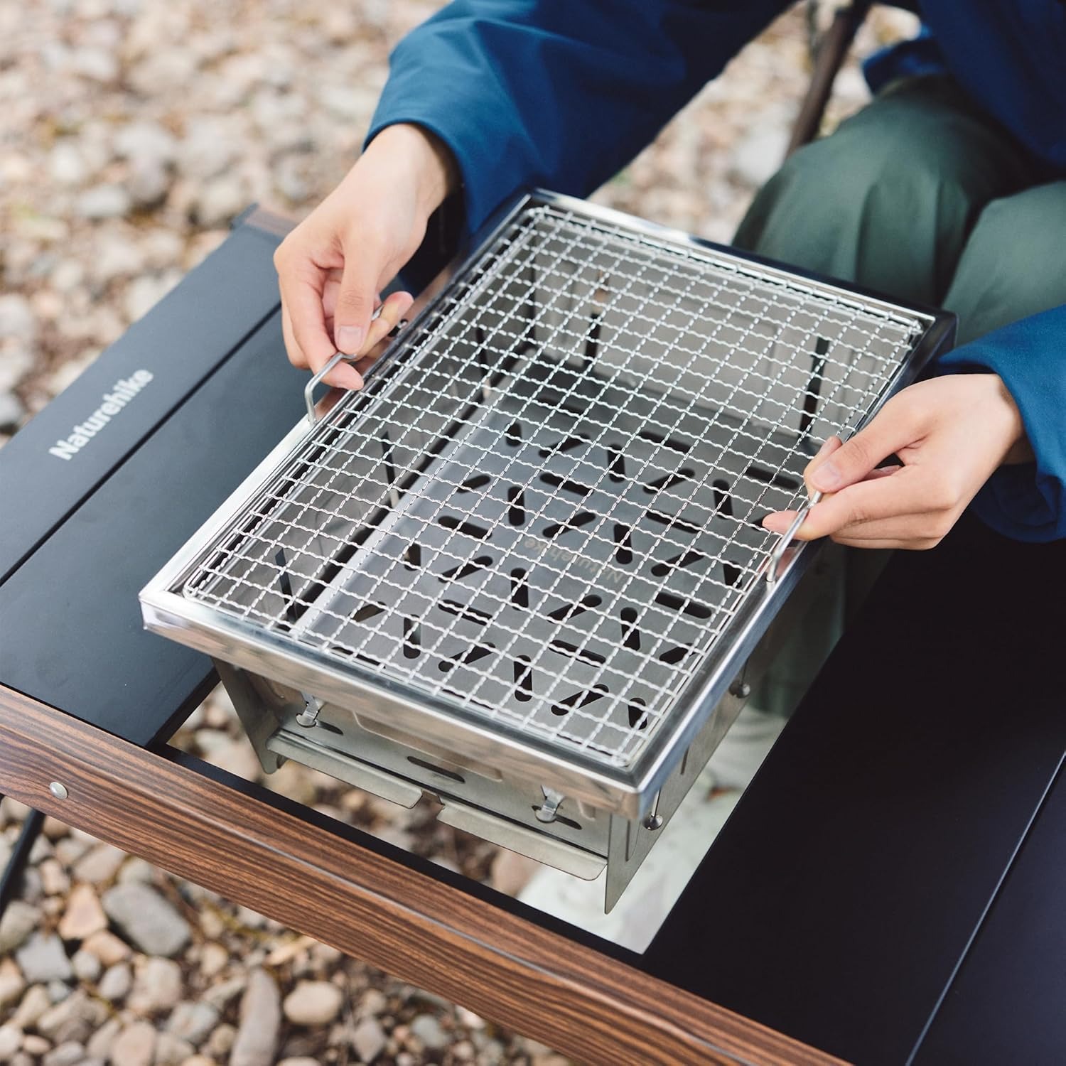 Grill węglowy Naturehike do st – Camping Cooking Grate recenzja i cena