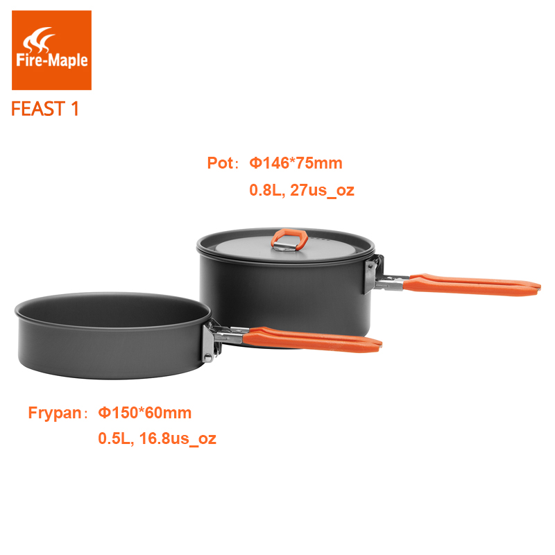 Ogień Maple święto 1 odkryty m – Camping Cooking Kit Box recenzja i cena