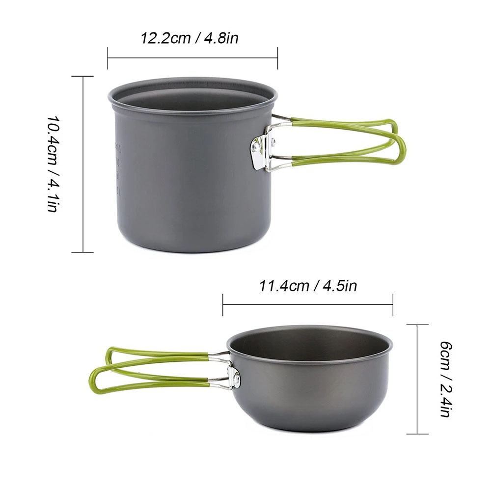 Zestaw naczyń kempingowych Ult – Camping Cooking Recipes recenzja i cena
