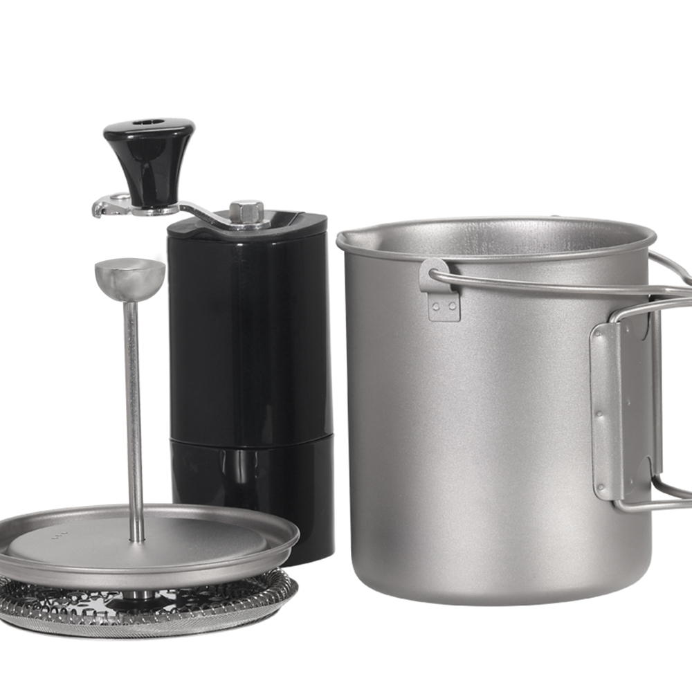 Lixada 750ml tytanowy kubek do – Camping Cooking Utensils Kit recenzja i cena