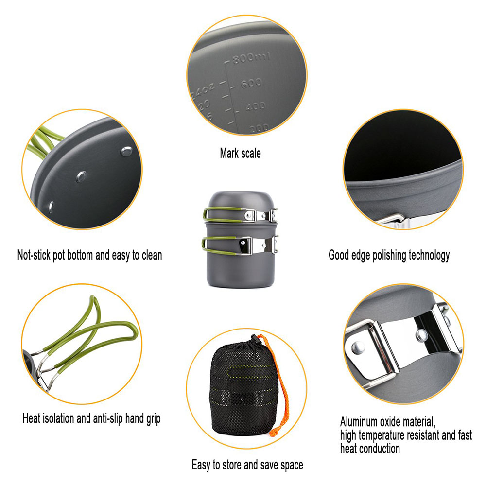 Ultralekkie garnki kempingowe  – Camping Cooking Kettle recenzja i cena