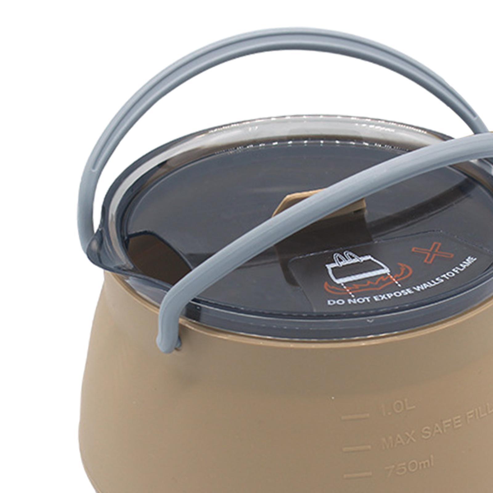 Składany silikonowy garnek kem – Camping Cooking Kettle recenzja i cena
