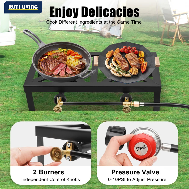 Przenośna kuchenka gazowa zewn – Camping Cooking Gas Stove recenzja i cena