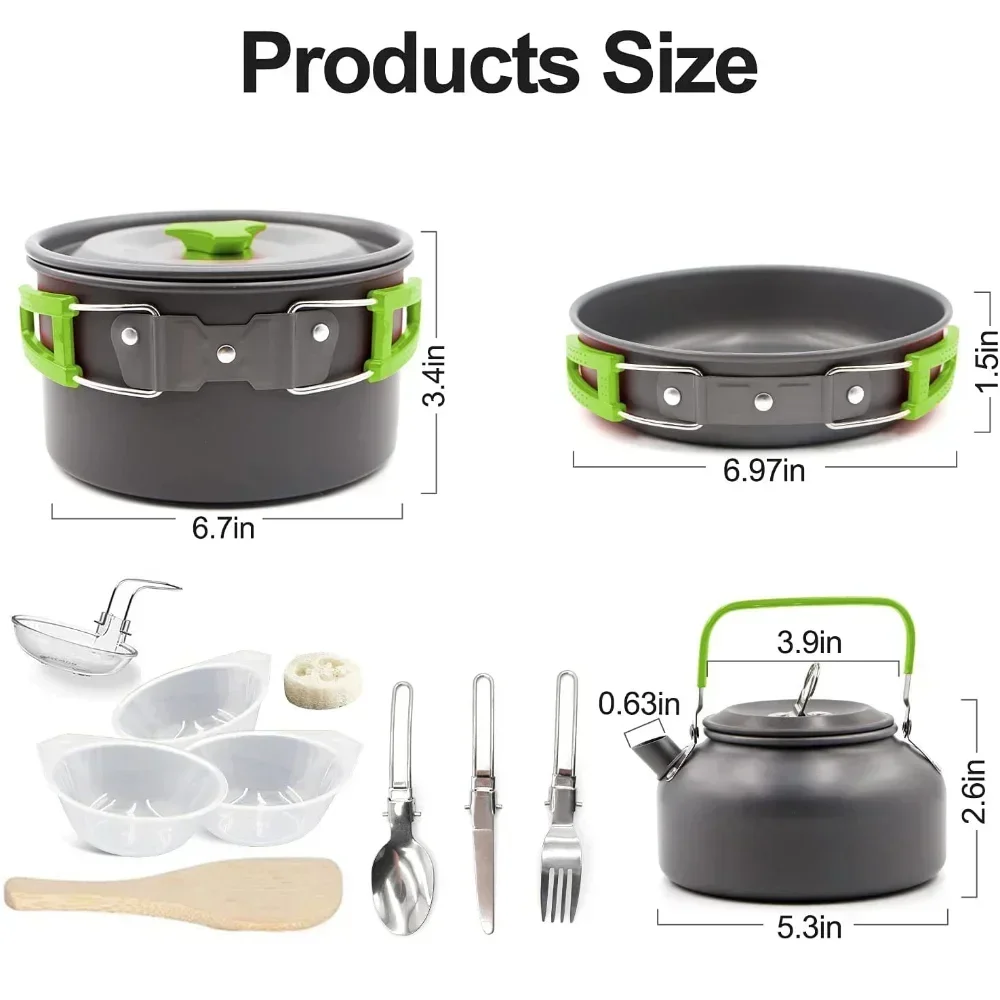 Przenośny, lekki aluminiowy ze – Camping Cooking Kettle recenzja i cena