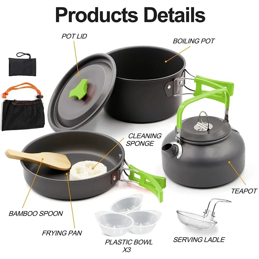 Przenośny, lekki aluminiowy ze – Camping Cooking Kettle recenzja i cena