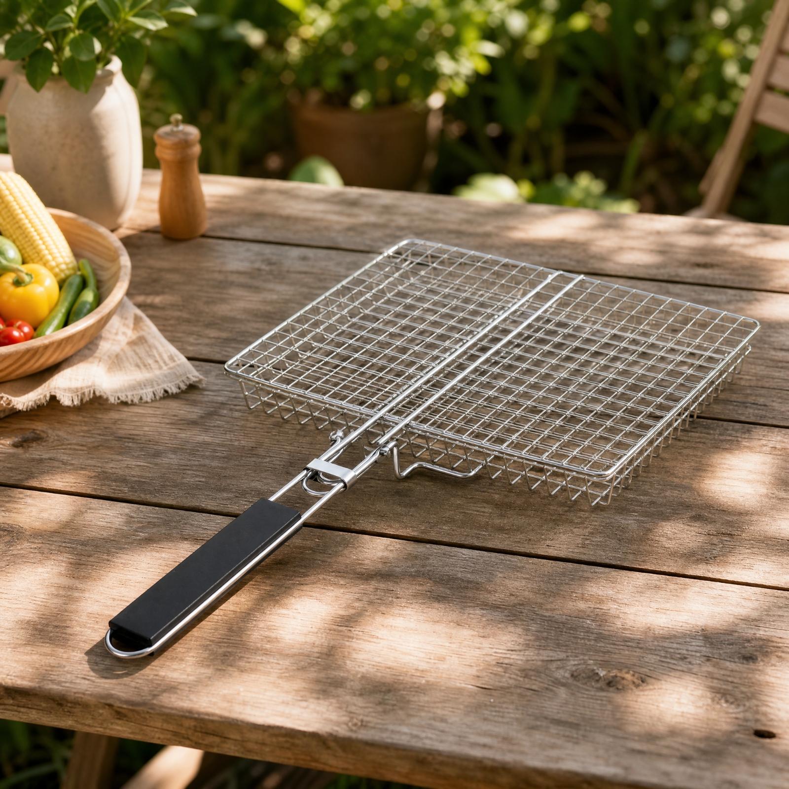 Przenośna siatka do grillowani – Camping Cooking Mesh recenzja i cena