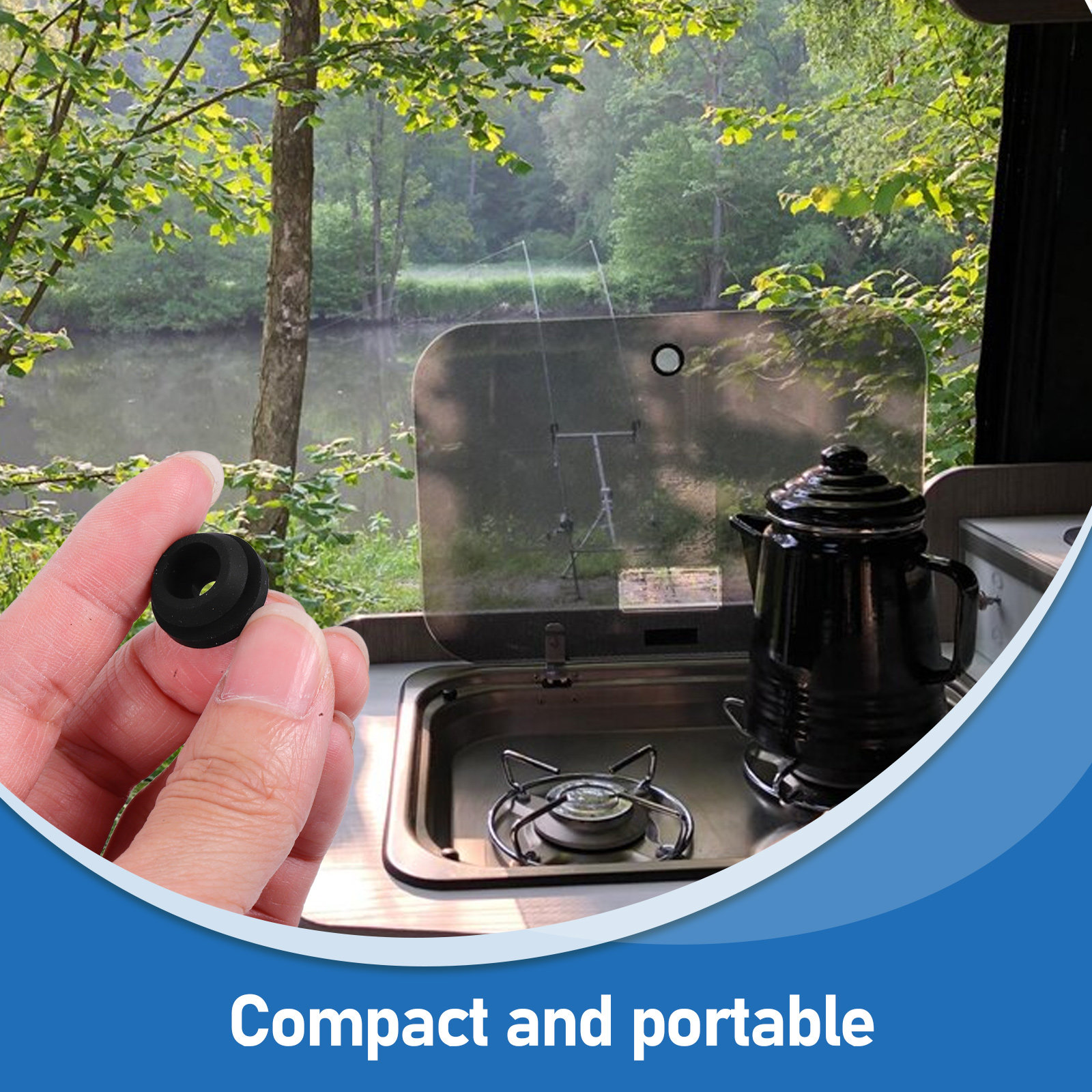 6 szt. Ochraniaczy na ruszt ku – Camping Cooking Easy recenzja i cena