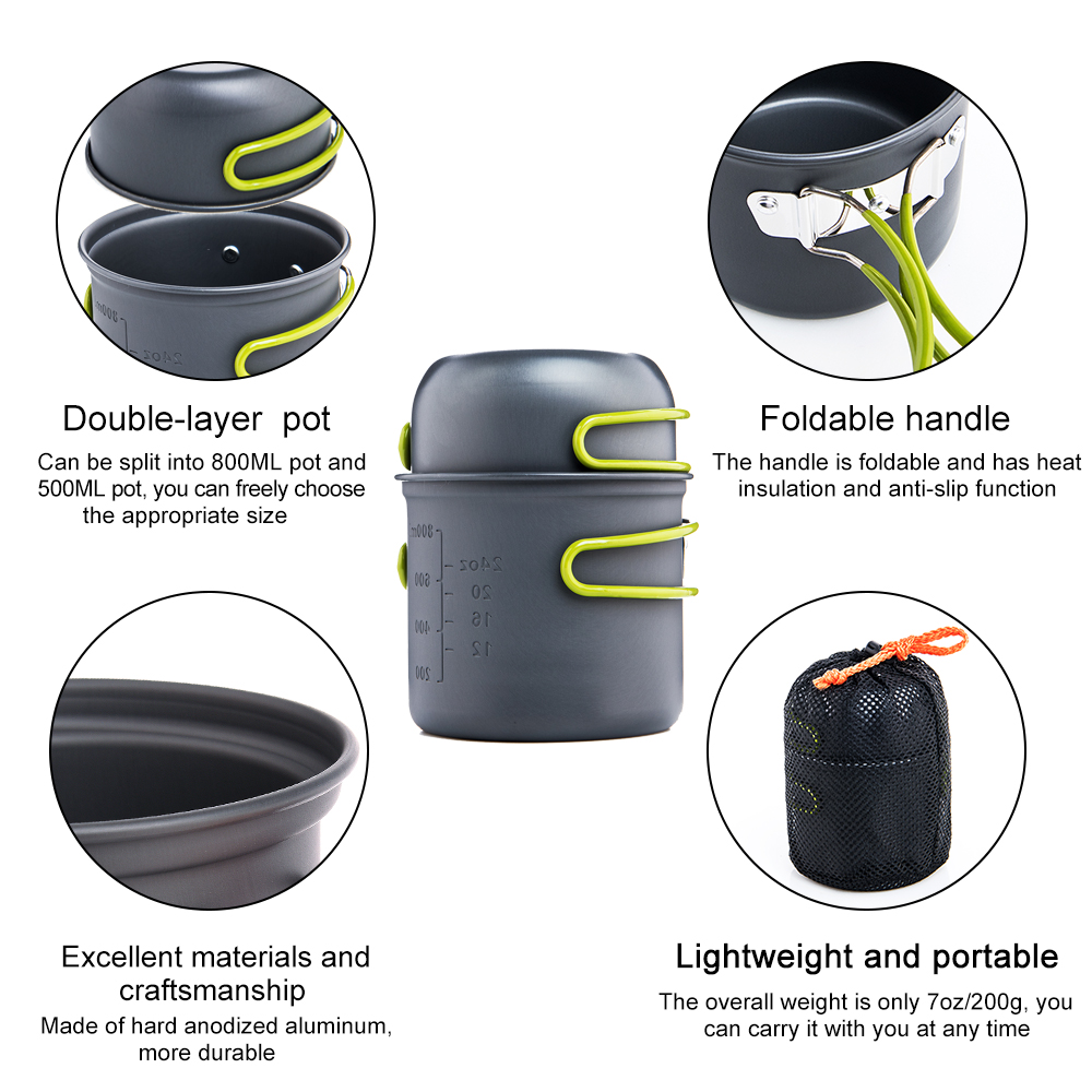 Widesea Ultralekki Zestaw Nacz – Camping Cooking Mesh recenzja i cena