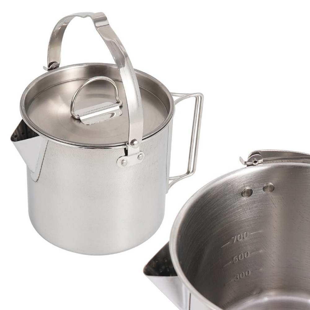 Przenośny czajnik ze stali nie – Camping Cooking Kettle recenzja i cena