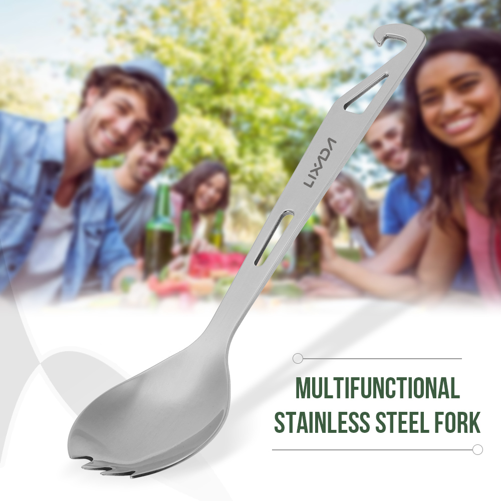 Lixada Spork ze stali nierdzew – Camping Cooking Utensils Kit recenzja i cena