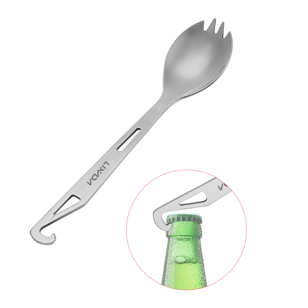 Lixada Spork ze stali nierdzew – Camping Cooking Utensils Kit recenzja i cena