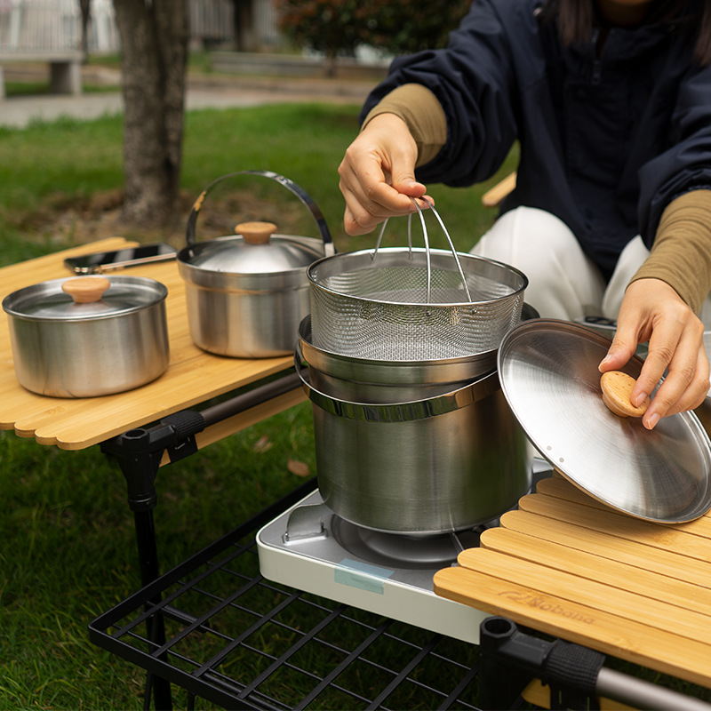 NOBANA najnowszy zestaw garnkó – Camping Cooking Kettle recenzja i cena