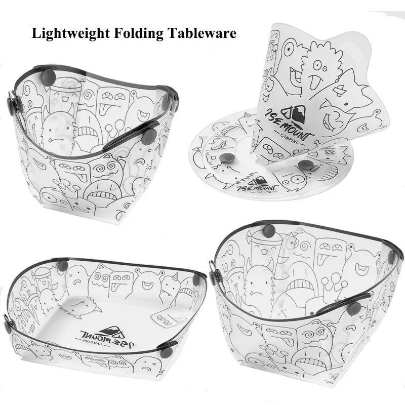 Zewnętrzna lekka składana zast – Camping Cooking Utensils Kit recenzja i cena