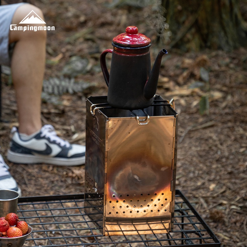 CAMPINGMOON – stojak do gotowa – Camping Cooking Grate recenzja i cena