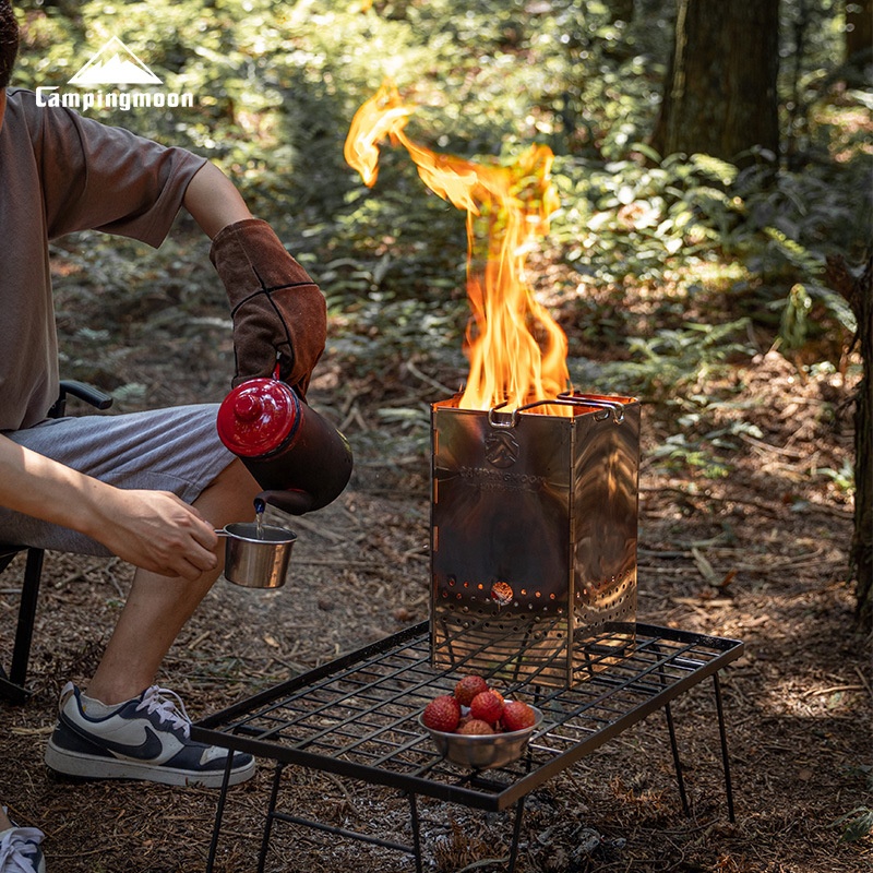 CAMPINGMOON – stojak do gotowa – Camping Cooking Grate recenzja i cena