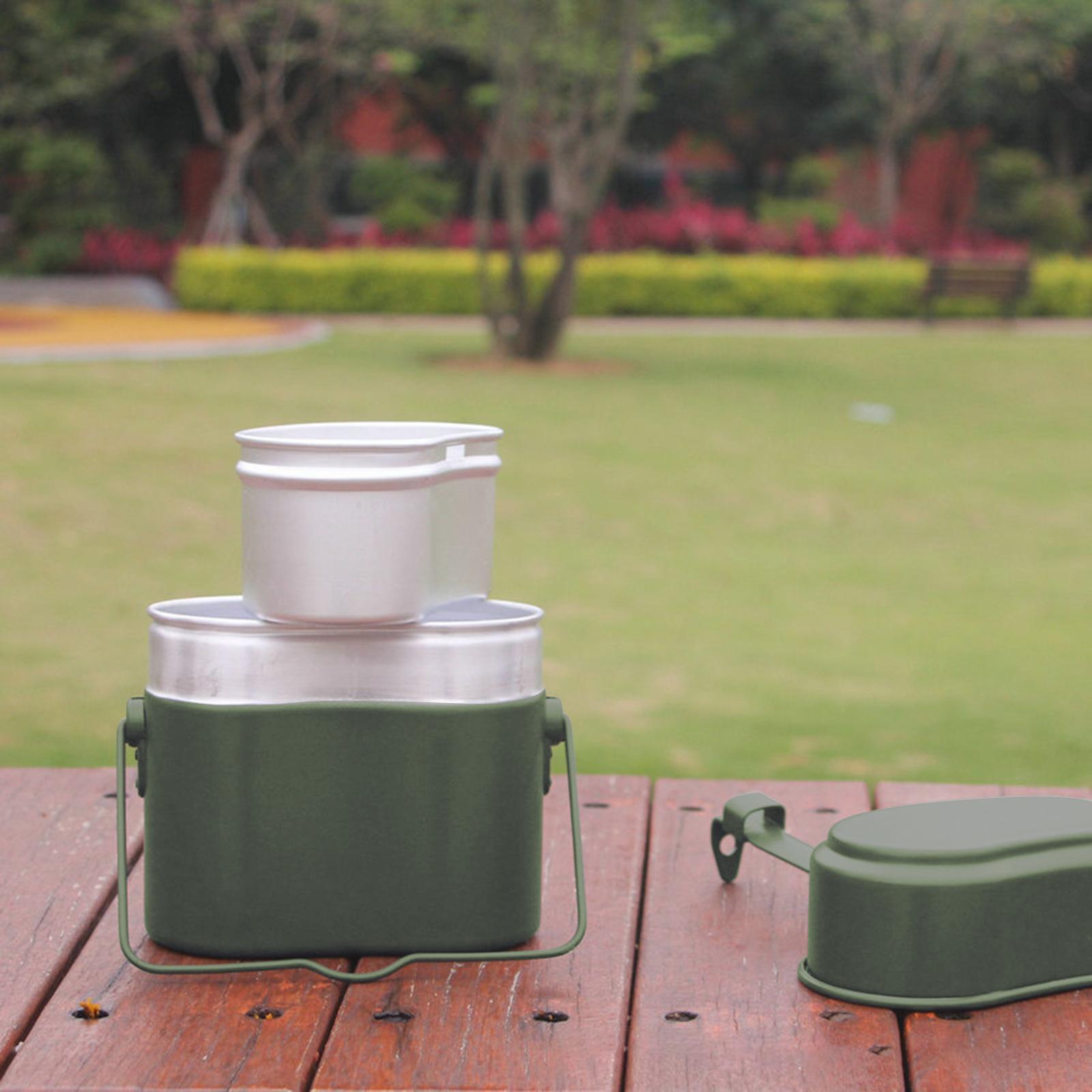 Zestaw obiadowy: garnek i pate – Camping Cooking Kit Box recenzja i cena