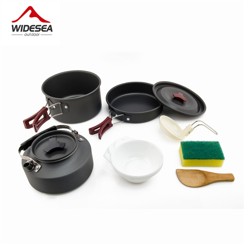 Zestaw garnków biwakowych na z – Camping Cooking Kit Box recenzja i cena