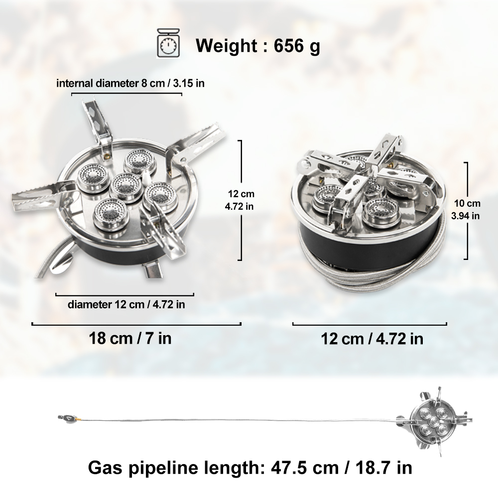 Widesea Camping 5w1 kuchenka g – Camping Cooking Grate recenzja i cena