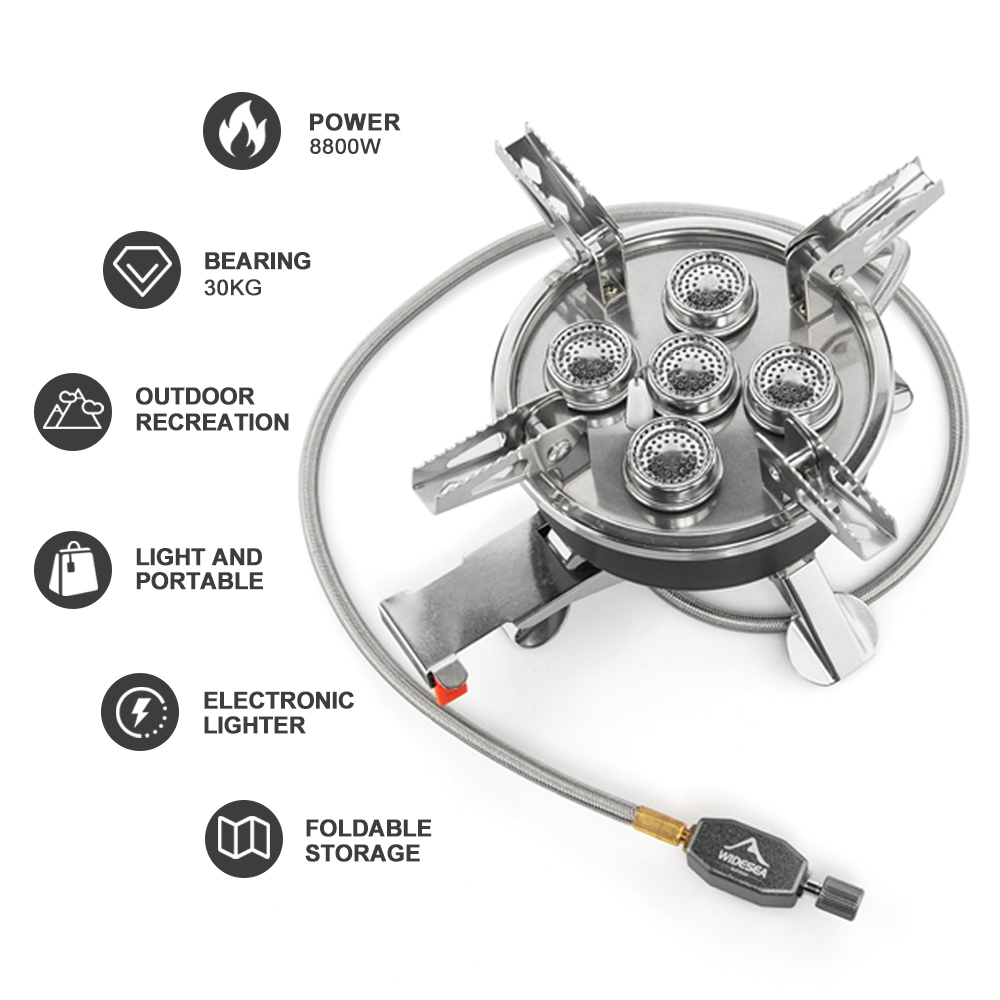 Widesea Camping 5w1 kuchenka g – Camping Cooking Grate recenzja i cena