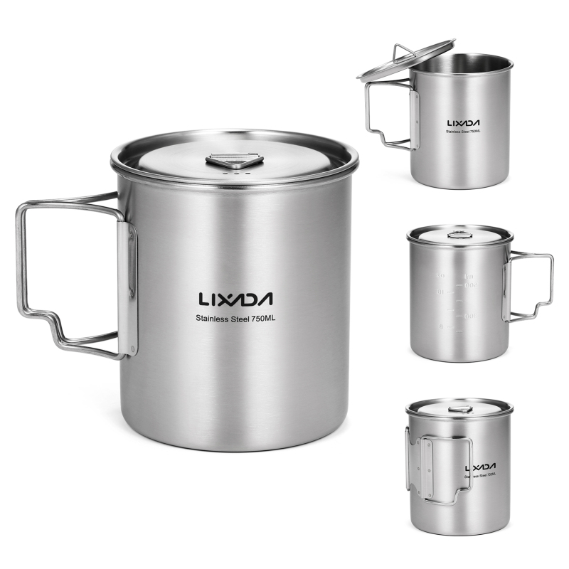 Lixada Kubek 750ml Outdoorowy  – Camping Cooking Mesh recenzja i cena
