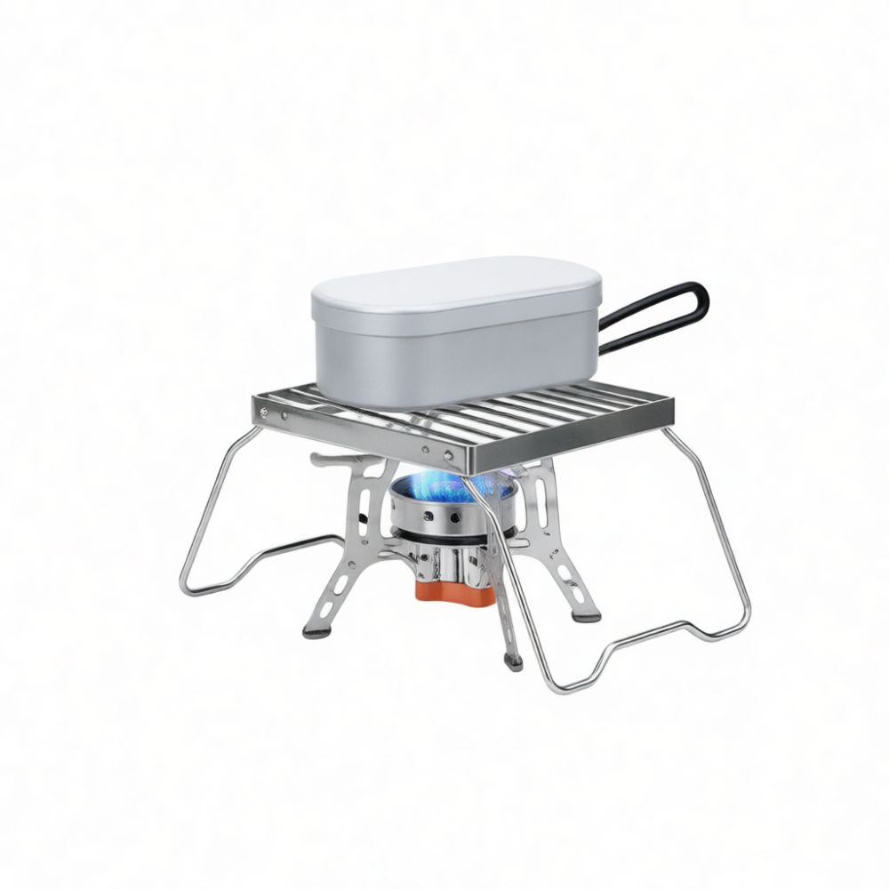 Przenośny, składany stojak do  – Camping Cooking Mesh recenzja i cena