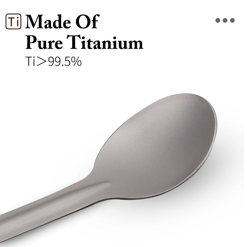 TiTo Titanium spork Outdoor Ca – Camping Cooking Utensils Kit recenzja i cena