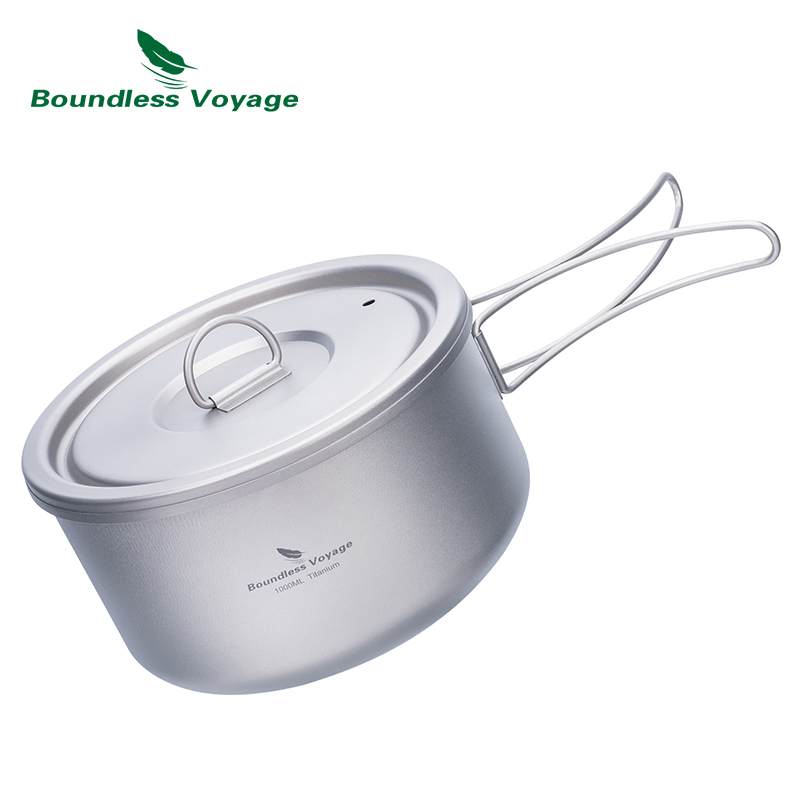 Boundless Voyage Tytanowy garn – Camping Hiking Cooking recenzja i cena