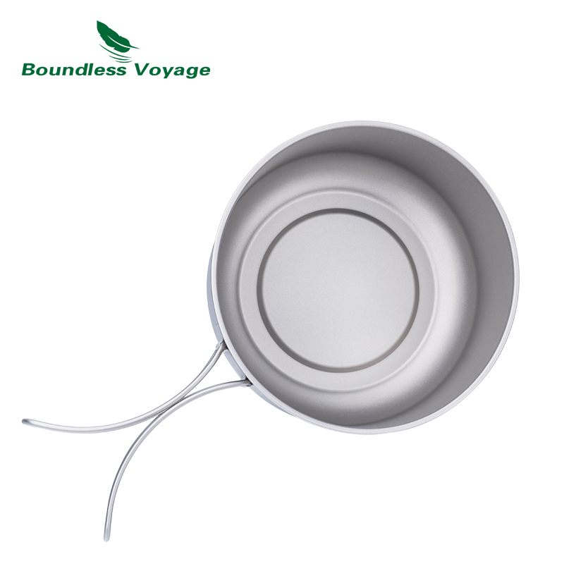 Boundless Voyage Tytanowy garn – Camping Hiking Cooking recenzja i cena