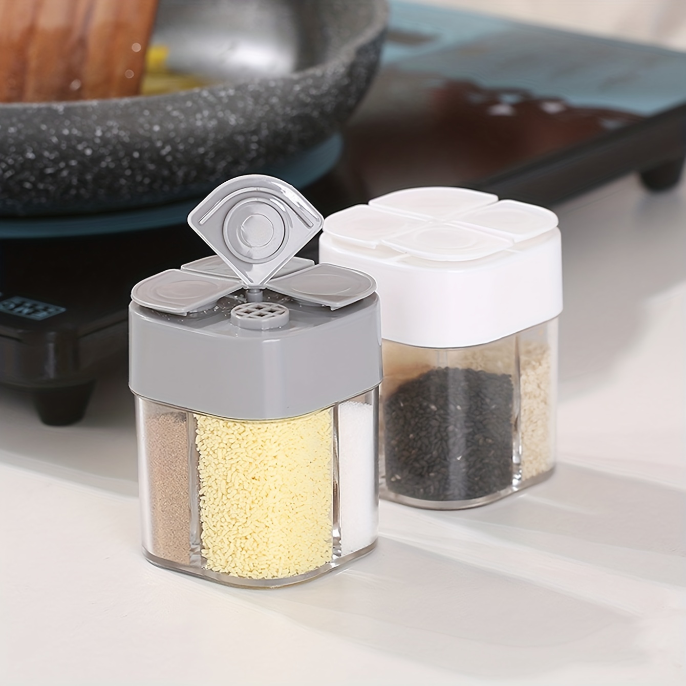 4w1 Camping Shaker do przypraw – Camping Cooking Utensils Kit recenzja i cena
