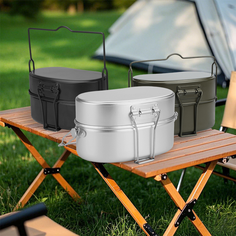 Zestaw Kempingowy Outdoorowy W – Camping Cooking Kit Box recenzja i cena