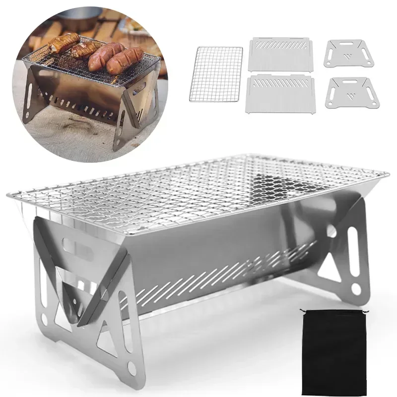 Przenośny składany grill do gr – Camping Cooking Mesh recenzja i cena