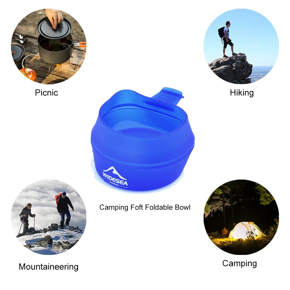 Widesea Camping 250ml Miękki s – Camping Cooking Utensils Kit recenzja i cena